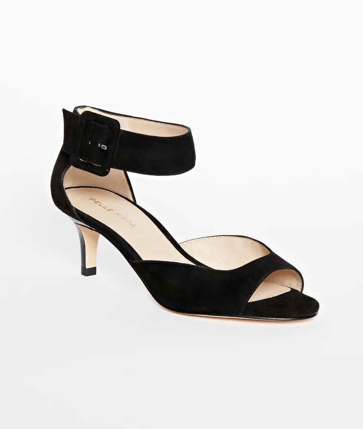 Pelle Moda BERLIN BLACK SUEDE Shoes | Shop now at Main &amp; Taylor Shoes!