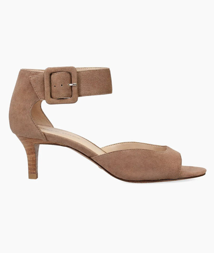 Pelle Moda BERLIN DARK TAUPE SUEDE Shoes | Shop now at Main &amp; Taylor Shoes!