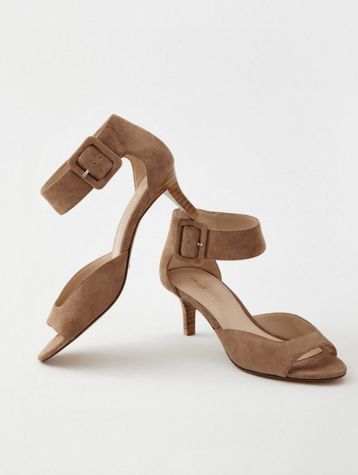 Pelle Moda BERLIN DARK TAUPE SUEDE Shoes | Shop now at Main &amp; Taylor Shoes!