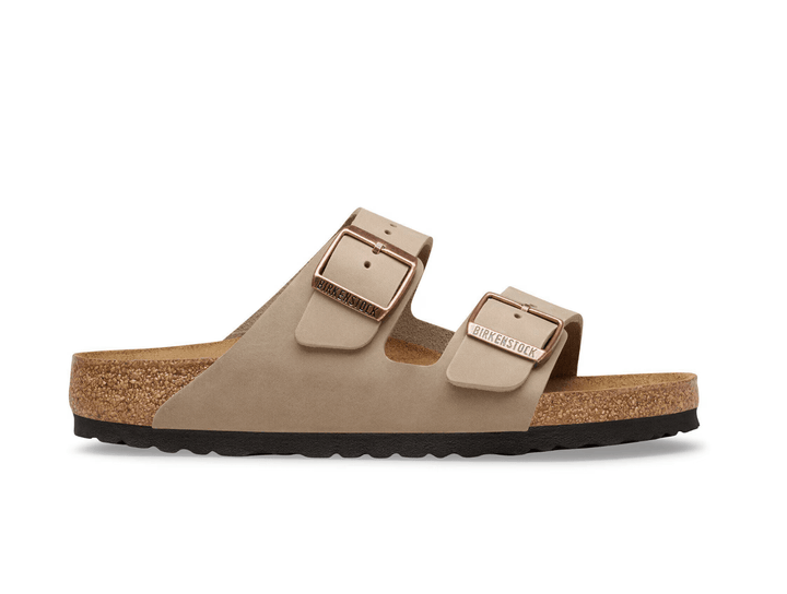 Birkenstock ARIZONA TOBACCO BROWN LETHER SANDAL Shoes | Shop now at Main &amp; Taylor Shoes!