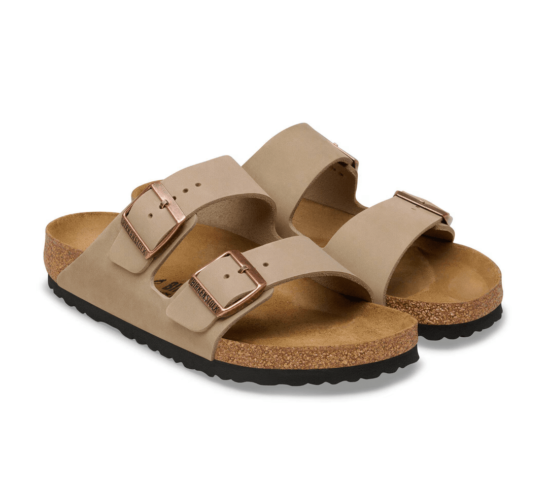 Birkenstock ARIZONA TOBACCO BROWN LETHER SANDAL Shoes | Shop now at Main & Taylor Shoes!