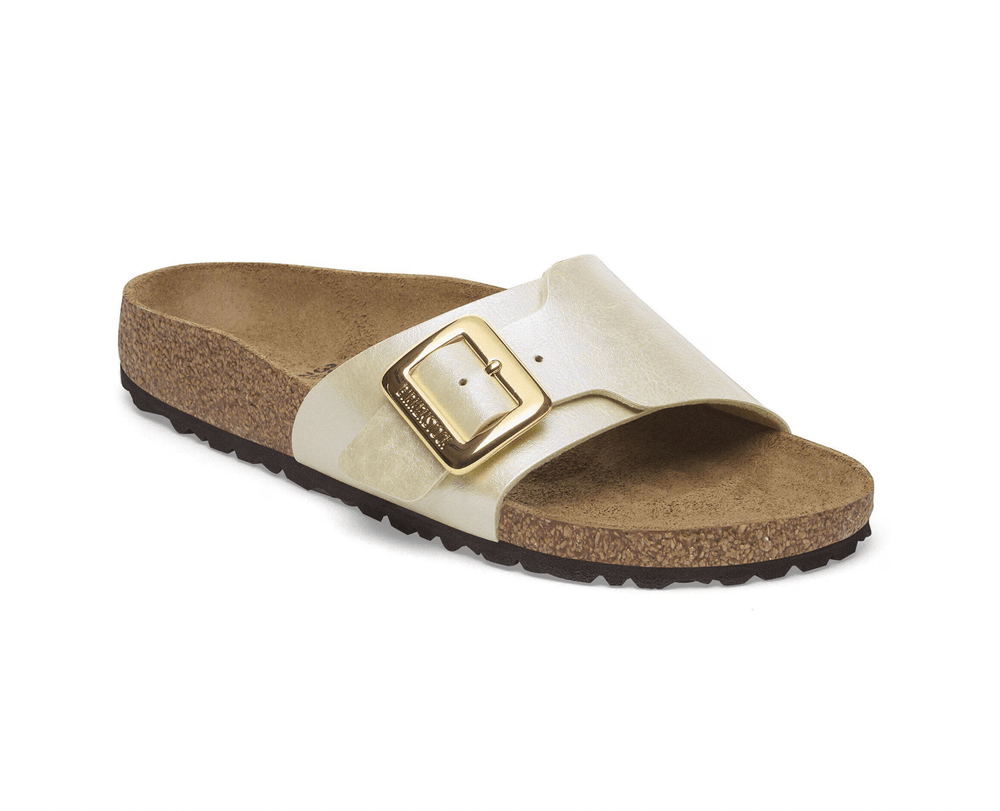 Birkenstock CATALINA PEARL WHITE SANDAL Shoes | Shop now at Main & Taylor Shoes!