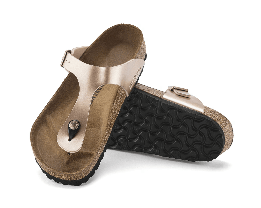 Birkenstock GIZEH COPPER METALLIC THONG Shoes | Shop now at Main &amp; Taylor Shoes!