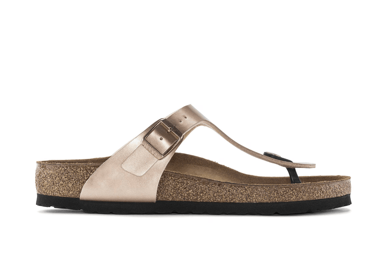 Birkenstock GIZEH COPPER METALLIC THONG Shoes | Shop now at Main &amp; Taylor Shoes!