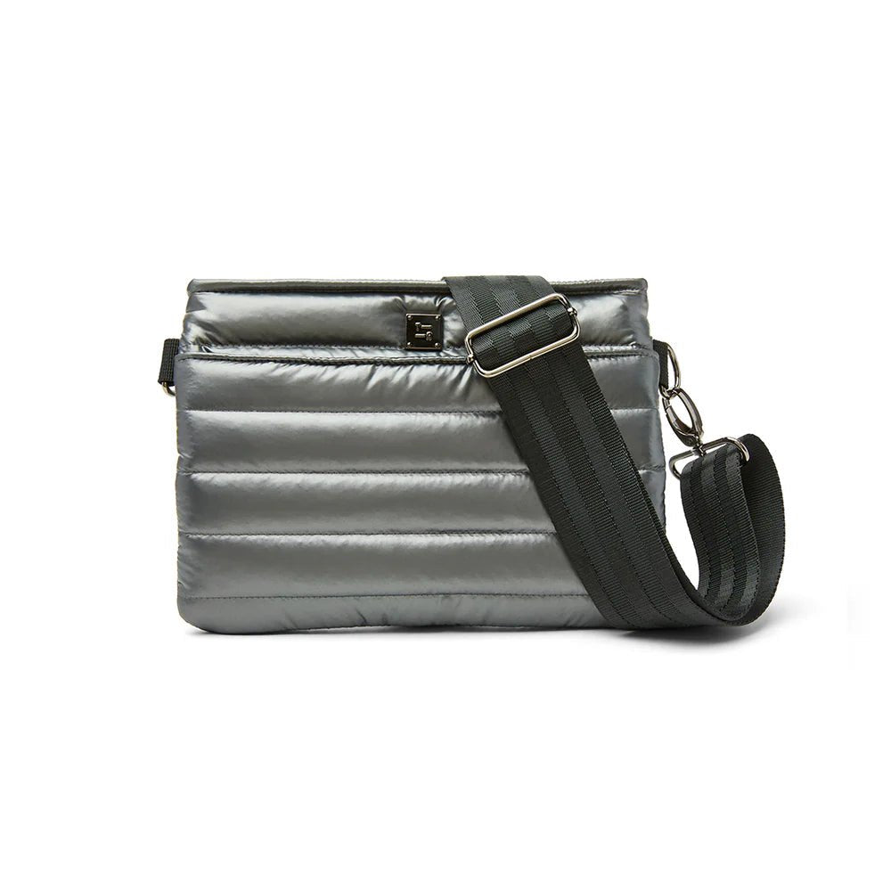 THINK ROYLN BUMBAG 2.0 PEARL STEEL HANDBAGS | Shop now at Main & Taylor Shoes!
