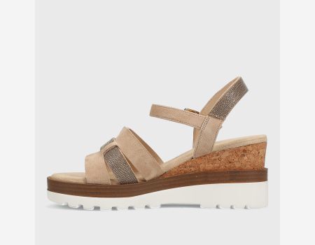 VANELI CAITLIN NUDE SUEDE Shoes | Shop now at Main &amp; Taylor Shoes!
