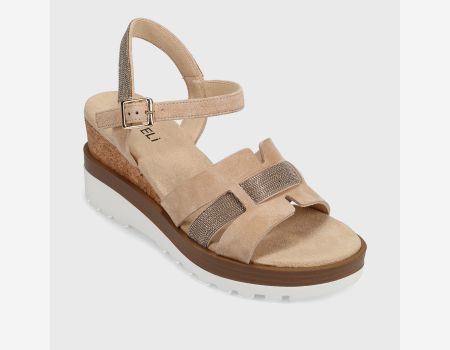VANELI CAITLIN NUDE SUEDE Shoes | Shop now at Main & Taylor Shoes!