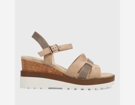 VANELI CAITLIN NUDE SUEDE Shoes | Shop now at Main &amp; Taylor Shoes!
