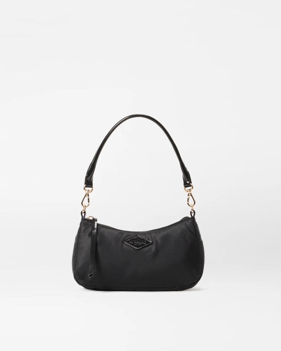 MZ Wallace CHELSEA MINI SHOULDER BLACK Shoe Main & Taylor Shoes