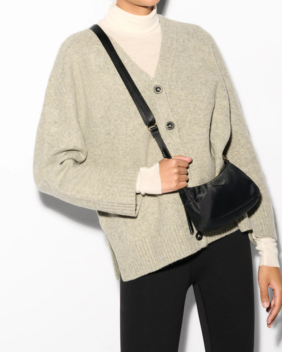 MZ Wallace CHELSEA MINI SHOULDER BLACK HANDBAGS | Shop now at Main &amp; Taylor Shoes!