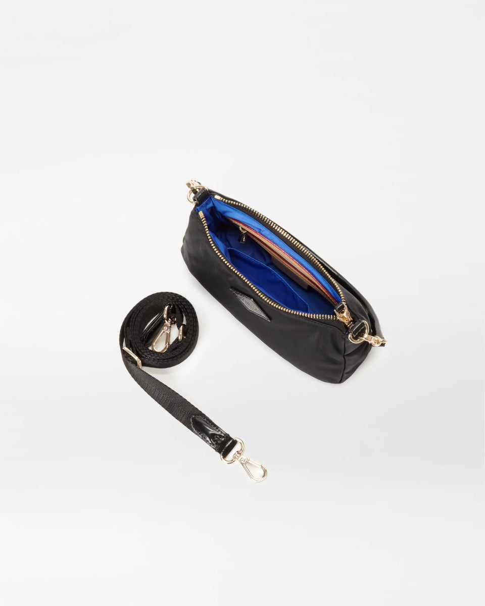 MZ Wallace CHELSEA MINI SHOULDER BLACK HANDBAGS | Shop now at Main &amp; Taylor Shoes!