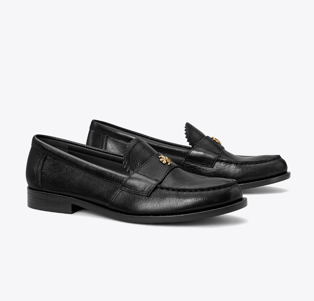 TORY BURCH ブラック ローファー TORY BURCH CLASSIC LOAFER BLACK Shoe Main & Taylor Shoes