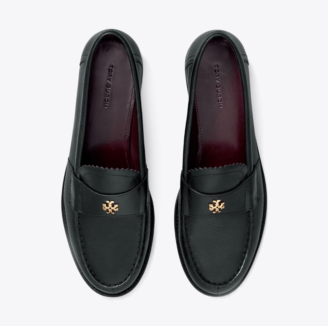 TORY BURCH CLASSIC LOAFER BLACK Shoe Main & Taylor Shoes