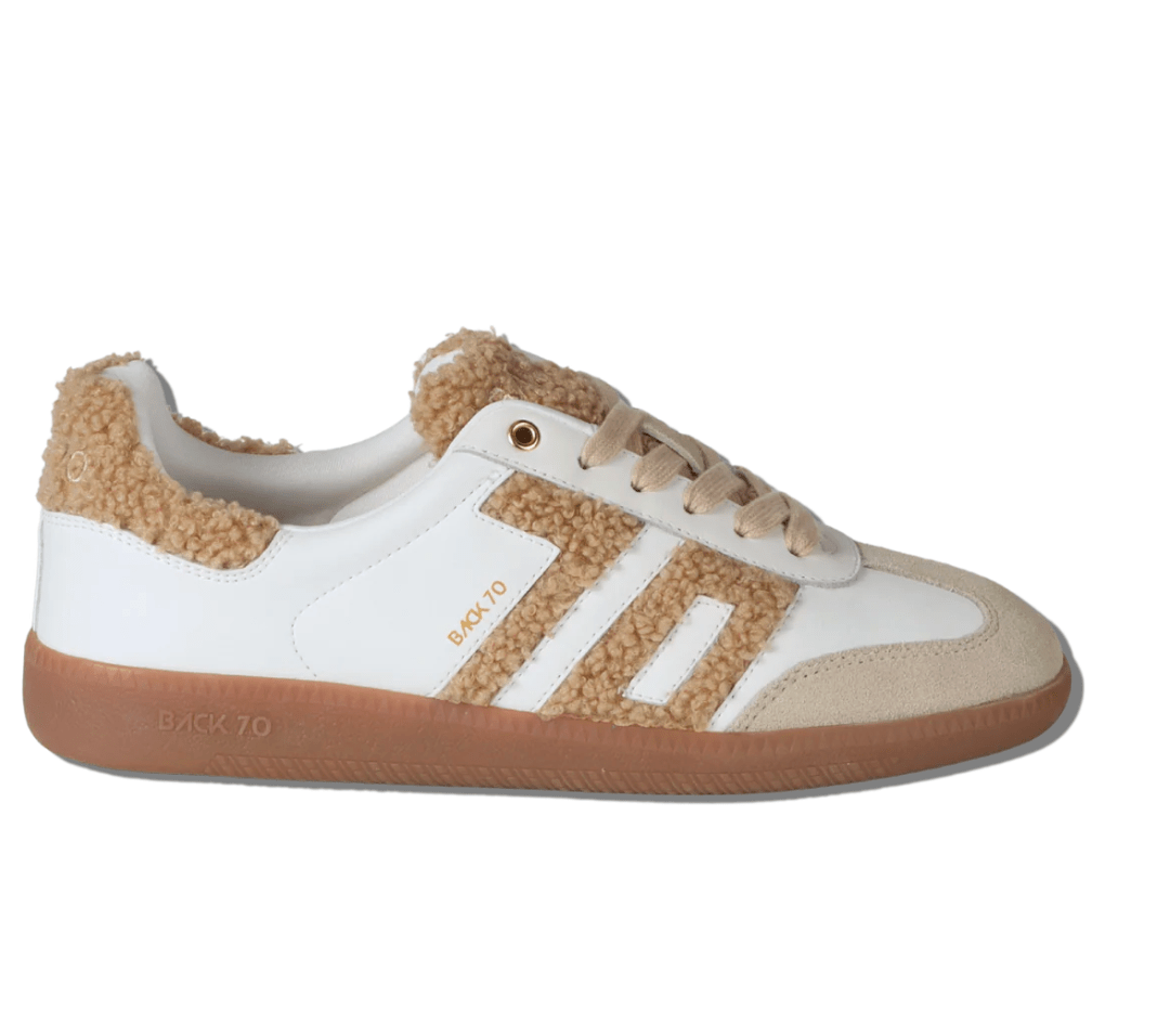 Back 70 Cloud White/Beige Fur Shoe Main & Taylor Shoes White/Beige / 35 / M