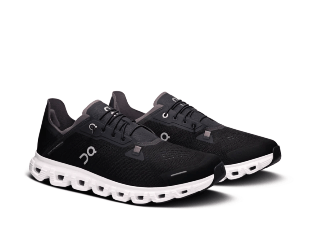 On Running CLOUD6 COAST MEN BLACK/WHITE SNEAKER Shoe Main & Taylor