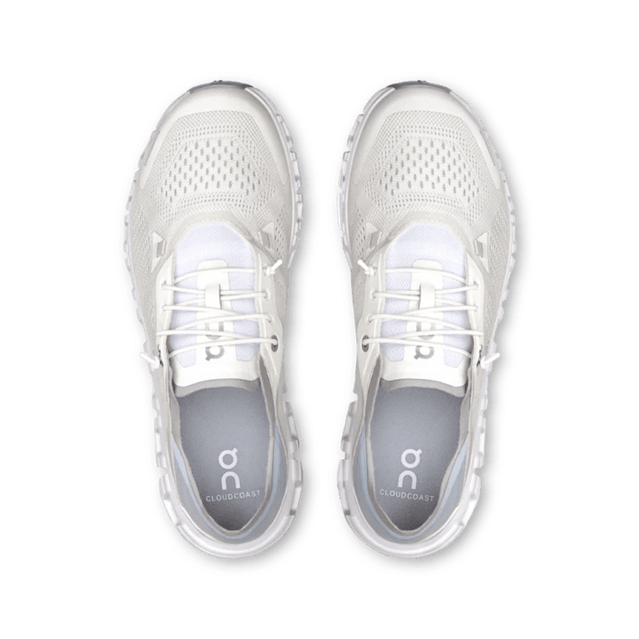 On Running CLOUD6 COAST WOMEN WHITE/GLACIER SNEAKER Shoes | Shop now at Main &amp; Taylor Shoes!