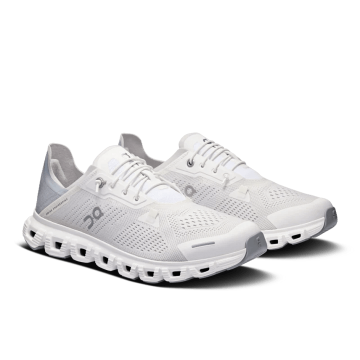 On Running CLOUD6 COAST WOMEN WHITE/GLACIER SNEAKER Shoes | Shop now at Main &amp; Taylor Shoes!