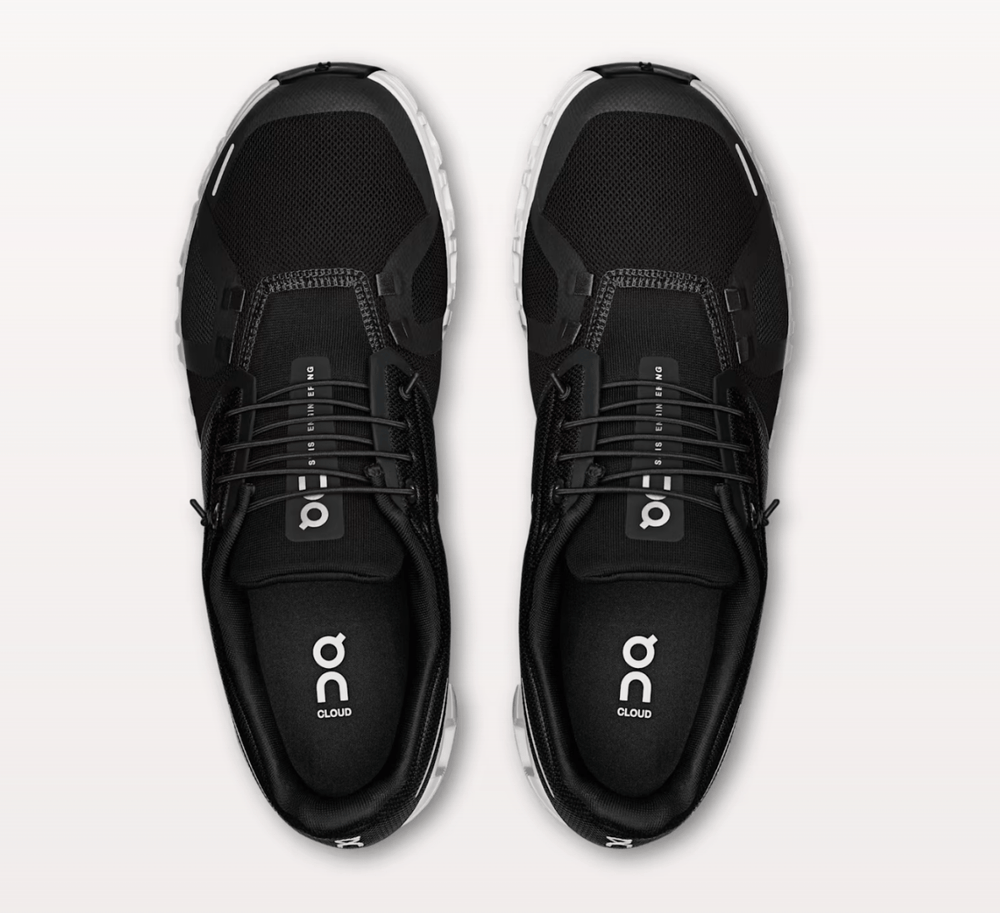 On Running CLOUD6 MEN BLACK/WHITE SNEAKER SHOES | Shop now at Main & Taylor Shoes!