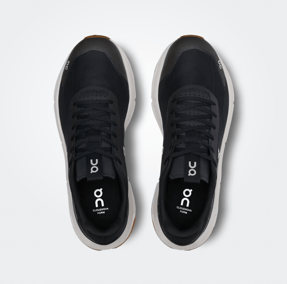 On Running CloudNova Form 2 Men Black Ivory Sneaker SHOES | Shop now at Main & Taylor Shoes!