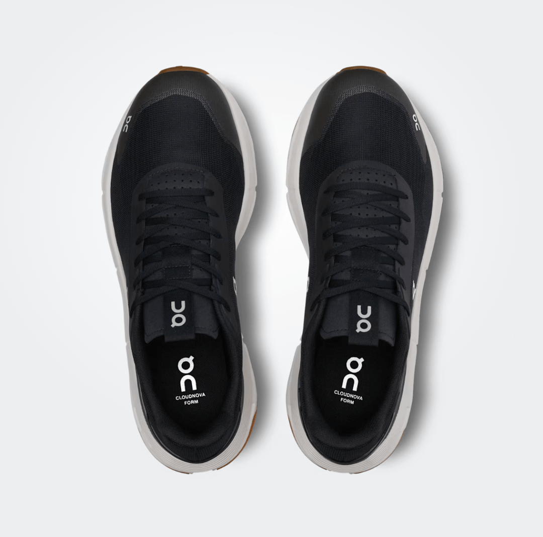 On Running CloudNova Form 2 Men Black Ivory Sneaker SHOES | Shop now at Main &amp; Taylor Shoes!