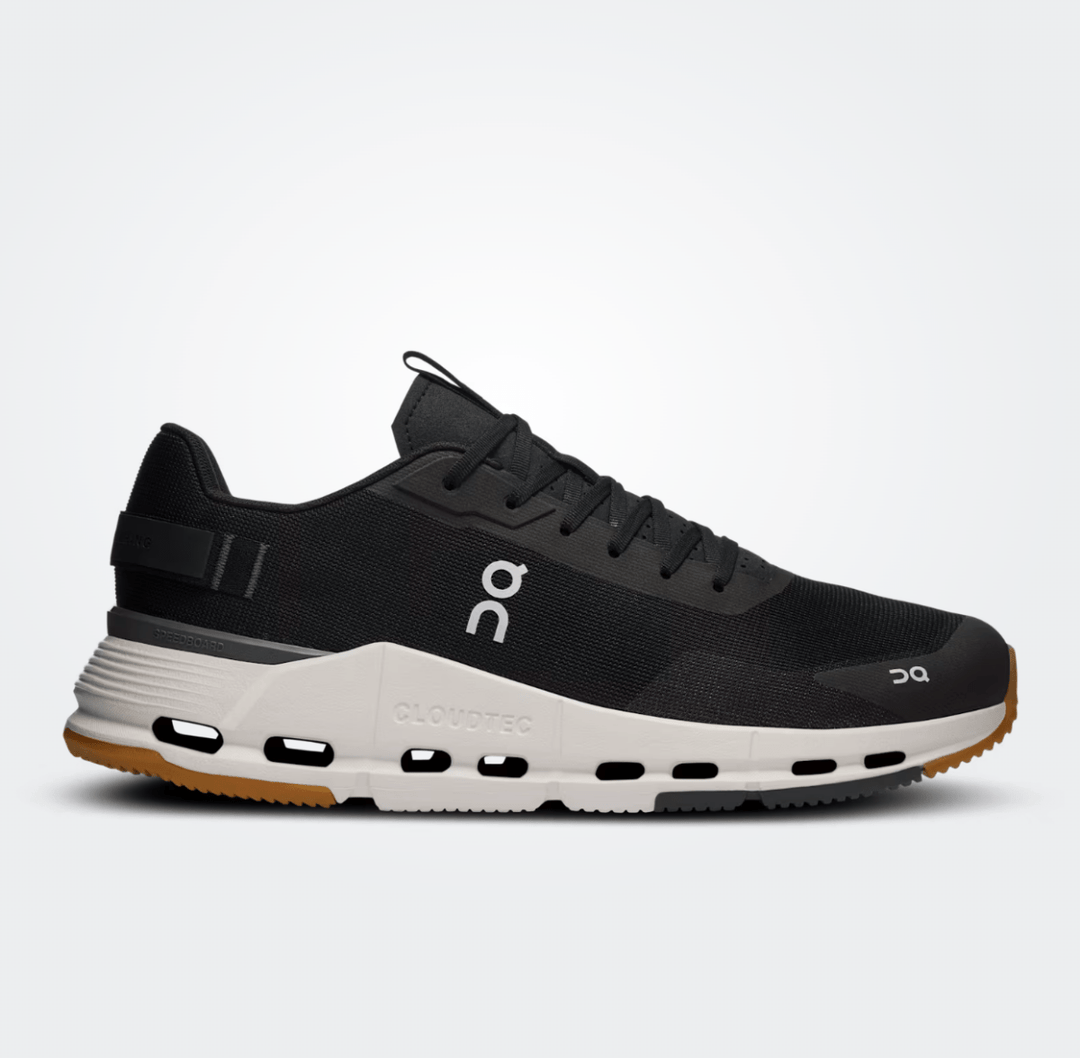 On Running CloudNova Form 2 Men Black Ivory Sneaker SHOES | Shop now at Main &amp; Taylor Shoes!