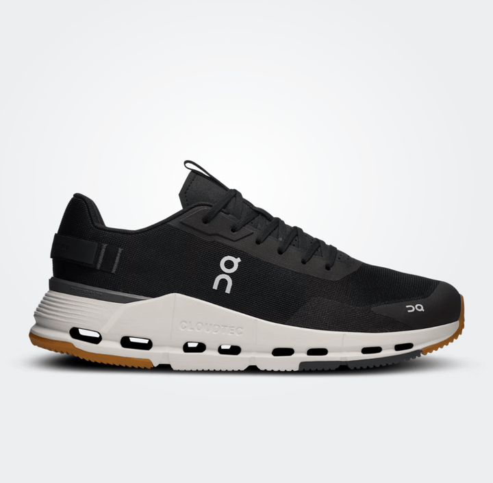 On Running CloudNova Form 2 Men Black Ivory Sneaker SHOES | Shop now at Main &amp; Taylor Shoes!