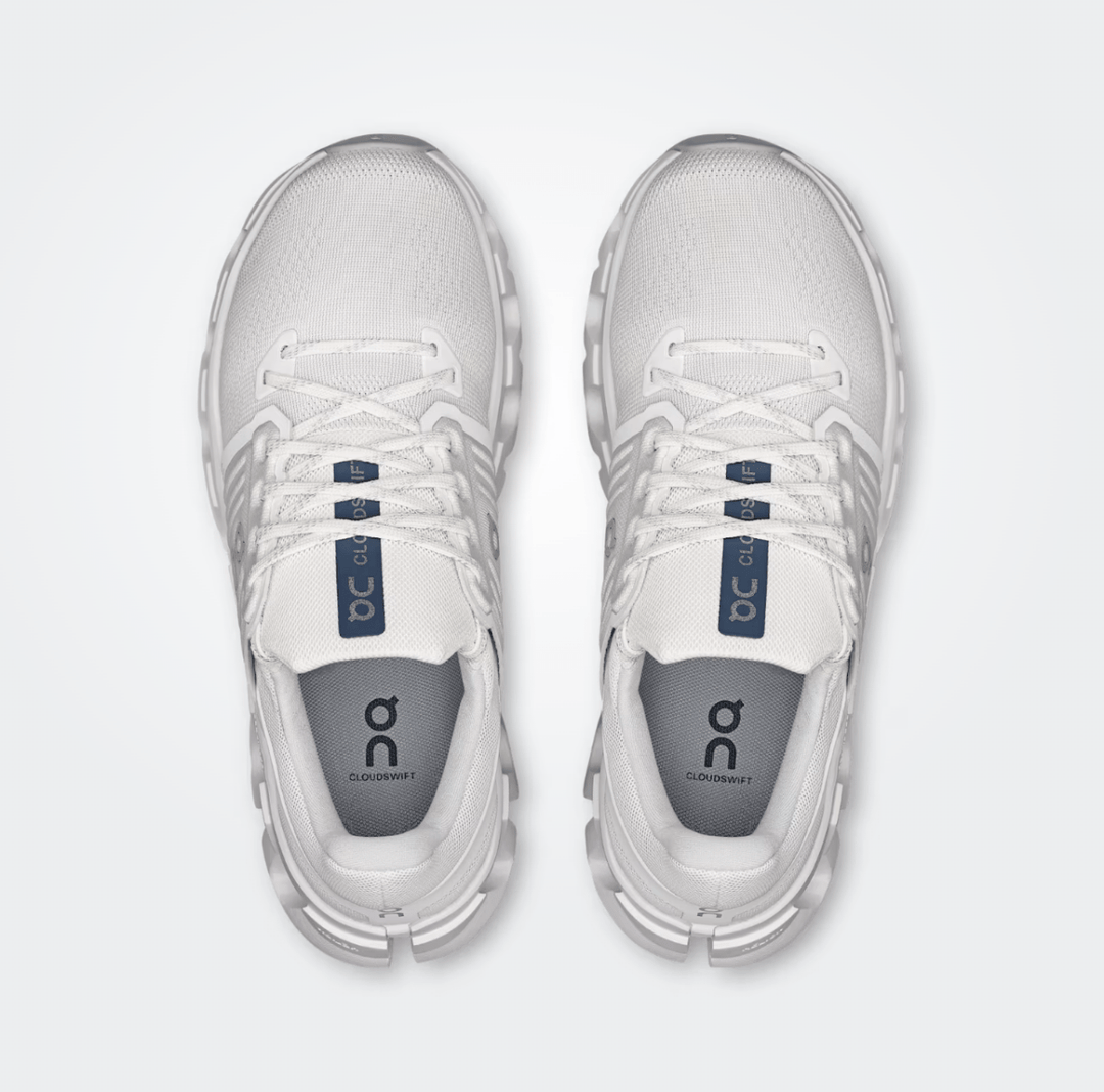 On Running CLOUDSWIFT4 AD WOMEN WHITE/WHITE Shoes | Shop now at Main &amp; Taylor Shoes!