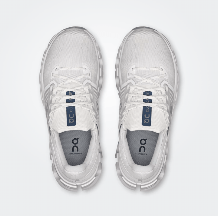 On Running CLOUDSWIFT4 AD WOMEN WHITE/WHITE Shoes | Shop now at Main &amp; Taylor Shoes!