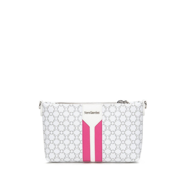 NEROGIARDINI CROSSBODY WHITE/PINK HANDBAGS | Shop now at Main &amp; Taylor Shoes!