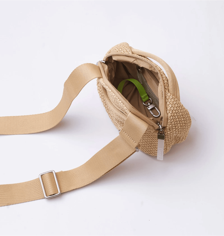 Daniella Lehavi Handbags BONNIE MINI CROSSBODY STRAW Handbags | Shop now at Main &amp; Taylor Shoes!