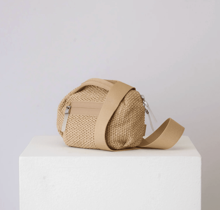 Daniella Lehavi Handbags BONNIE MINI CROSSBODY STRAW Handbags | Shop now at Main &amp; Taylor Shoes!