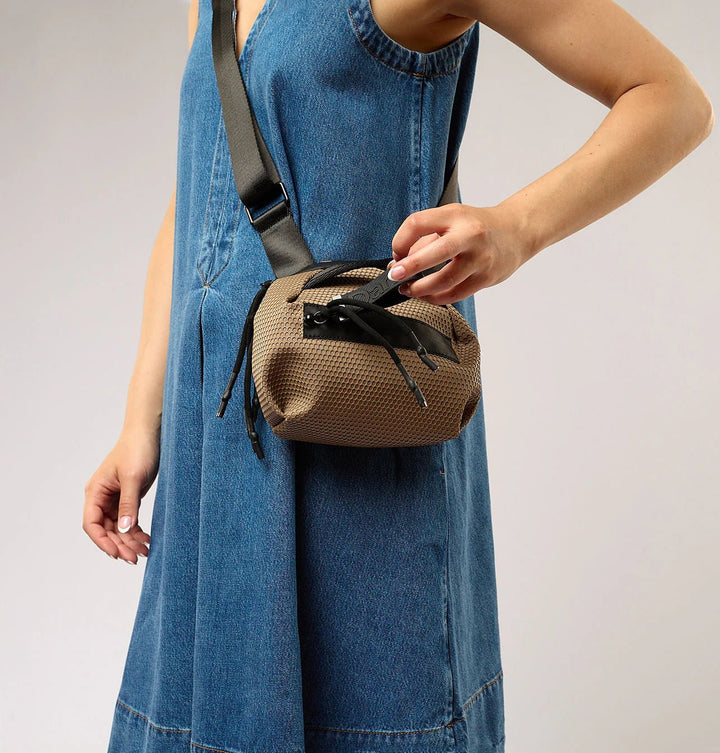 Daniella Lehavi Handbags BONNIE MINI CROSSBODY TAUPE Handbags | Shop now at Main &amp; Taylor Shoes!