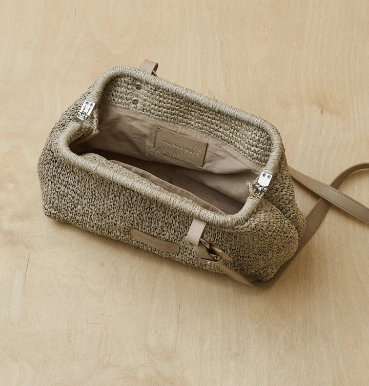 Daniella Lehavi Handbags CASABLANCA MAXI SEAWEED STRAW BAG Handbags | Shop now at Main &amp; Taylor Shoes!