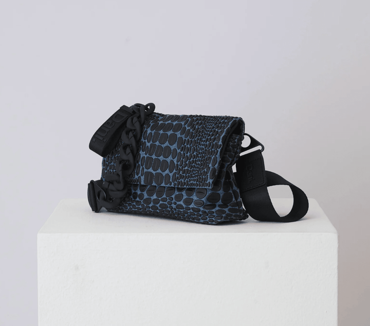 Daniella Lehavi Handbags TOKYO CLUTCH DENIM BAG Handbags | Shop now at Main &amp; Taylor Shoes!
