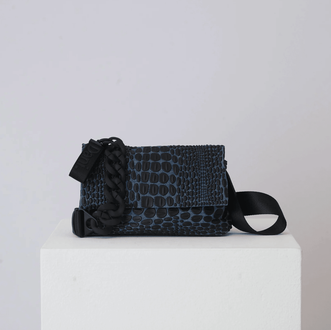 Daniella Lehavi Handbags TOKYO CLUTCH DENIM BAG Handbags | Shop now at Main &amp; Taylor Shoes!