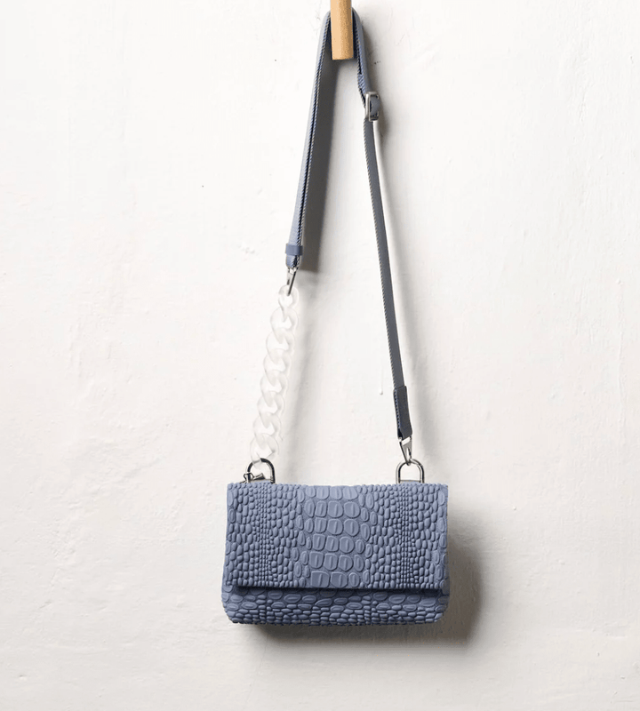 Daniella Lehavi Handbags TOKYO CLUTCH LT DENIM Handbags | Shop now at Main &amp; Taylor Shoes!