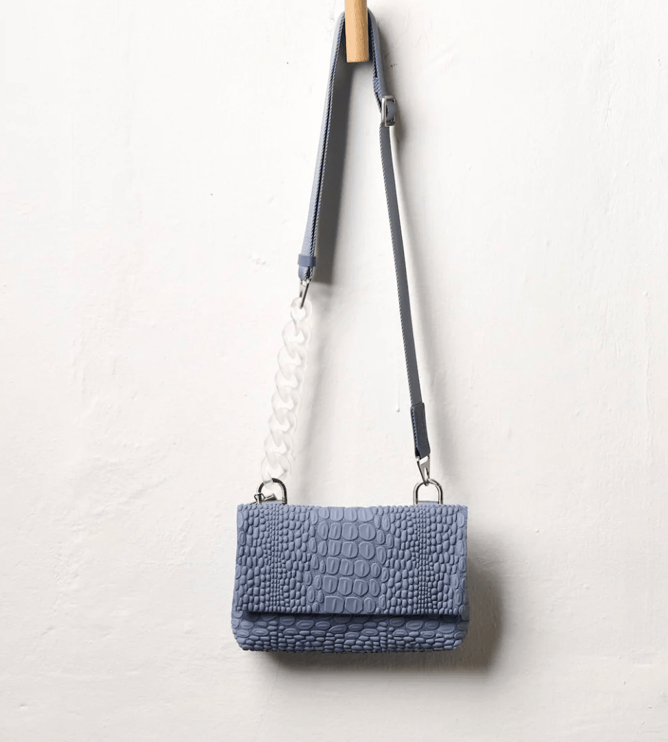 Daniella Lehavi Handbags TOKYO CLUTCH LT DENIM Shoe Main & Taylor