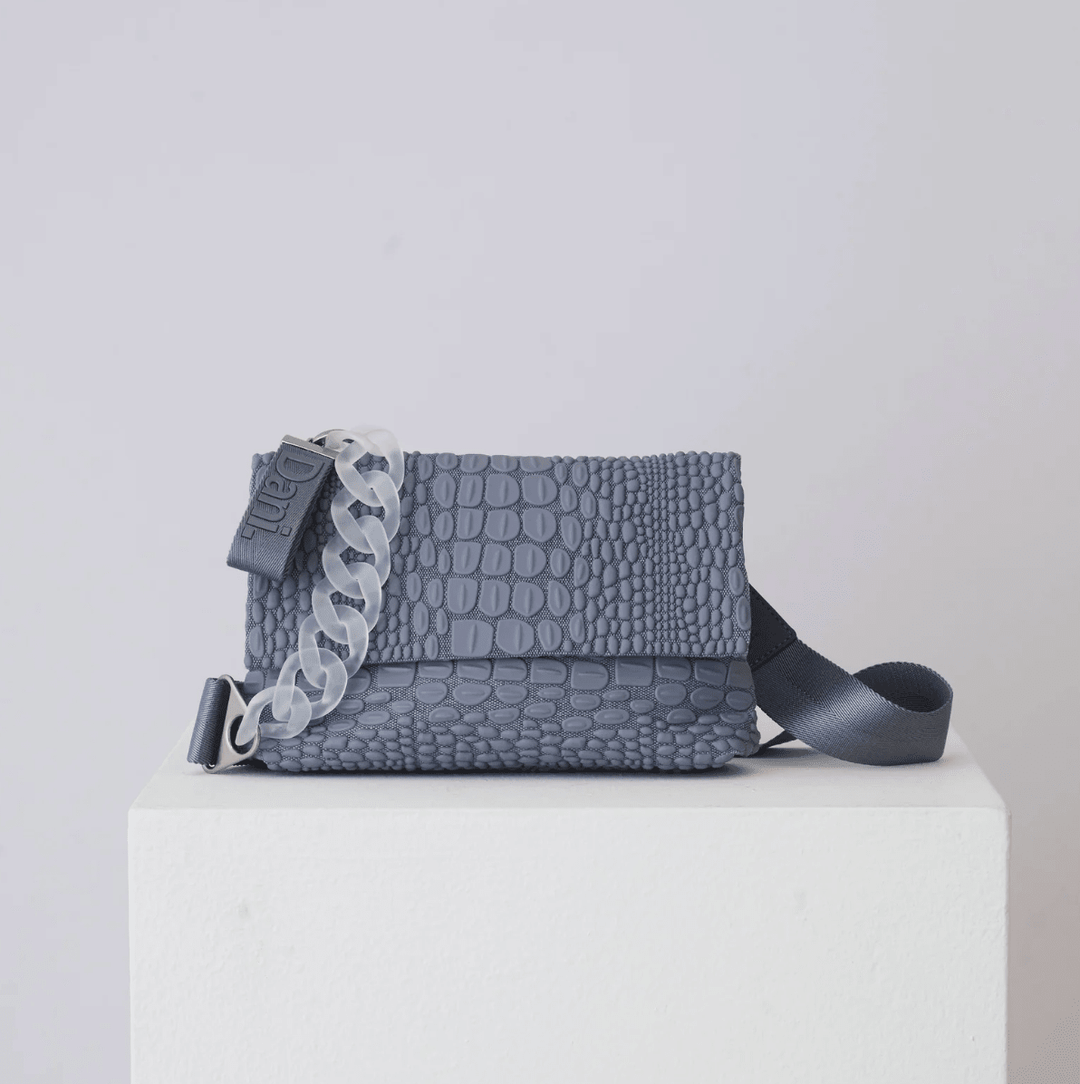 Daniella Lehavi Handbags TOKYO CLUTCH LT DENIM Shoe Main & Taylor
