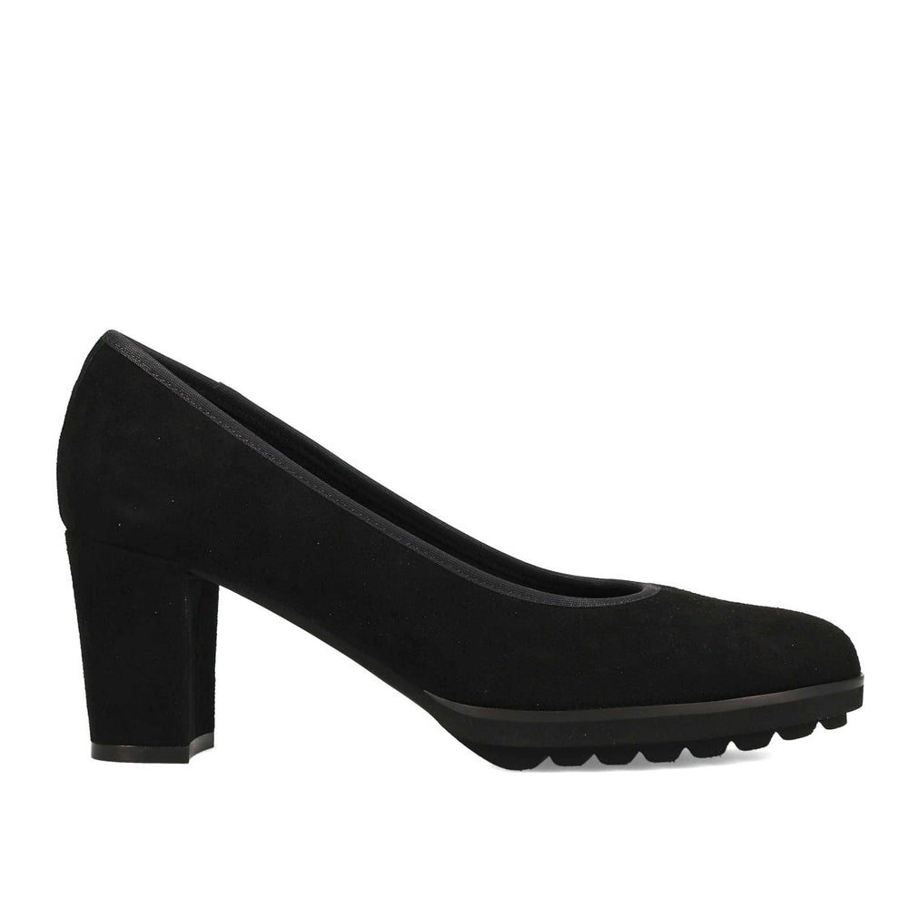 VANELI DAZZLE BLACK SUEDE Shoes | Shop now at Main & Taylor Shoes!
