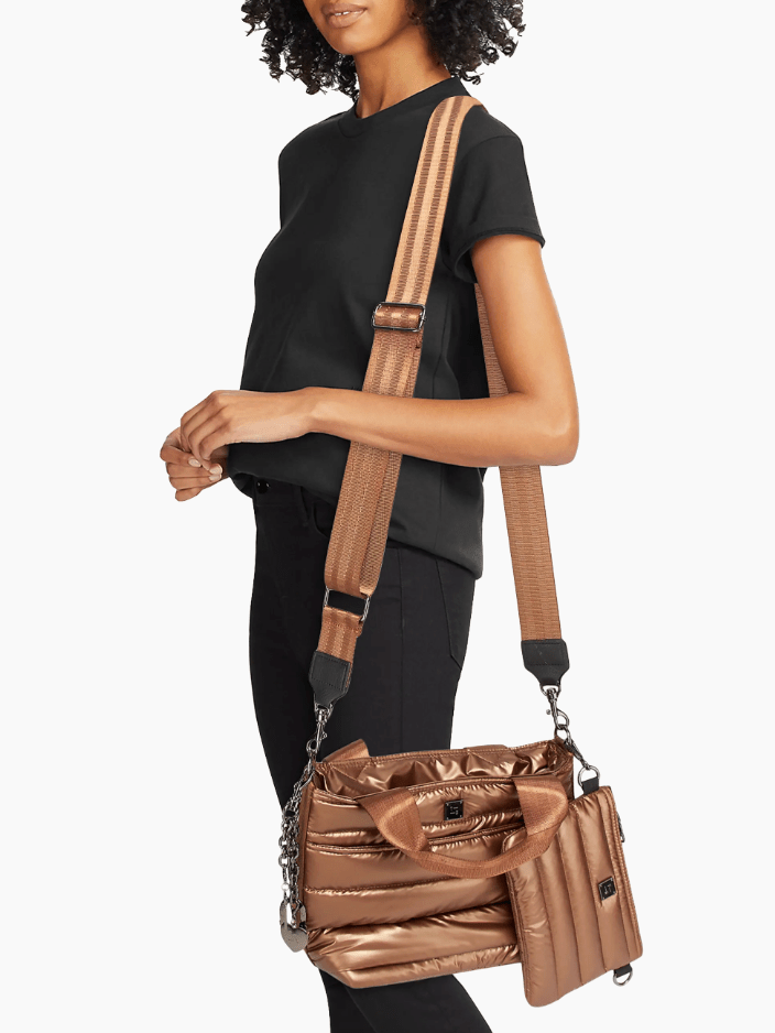 THINK ROYLN ESCAPADE PEARL CHESTNUT HANDBAGS | Shop now at Main & Taylor Shoes!