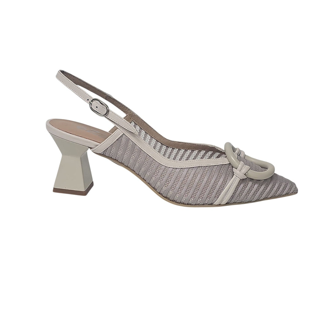 EZZIO 14021 ALTANO/GRIS SLINGBACK SHOES | Shop now at Main & Taylor Shoes!