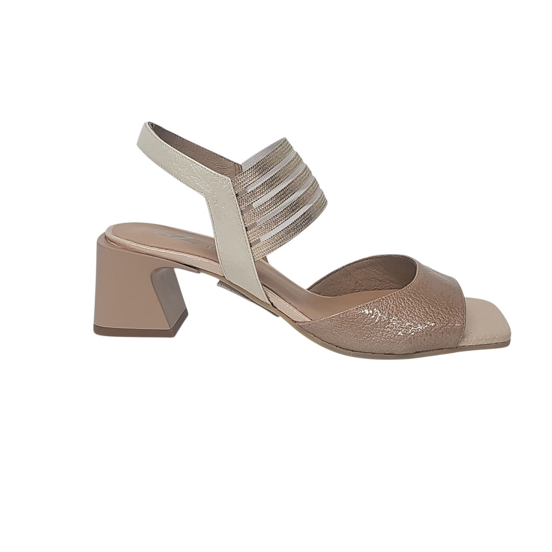EZZIO 14498 CARAMEL HEEL SHOES | Shop now at Main & Taylor Shoes!