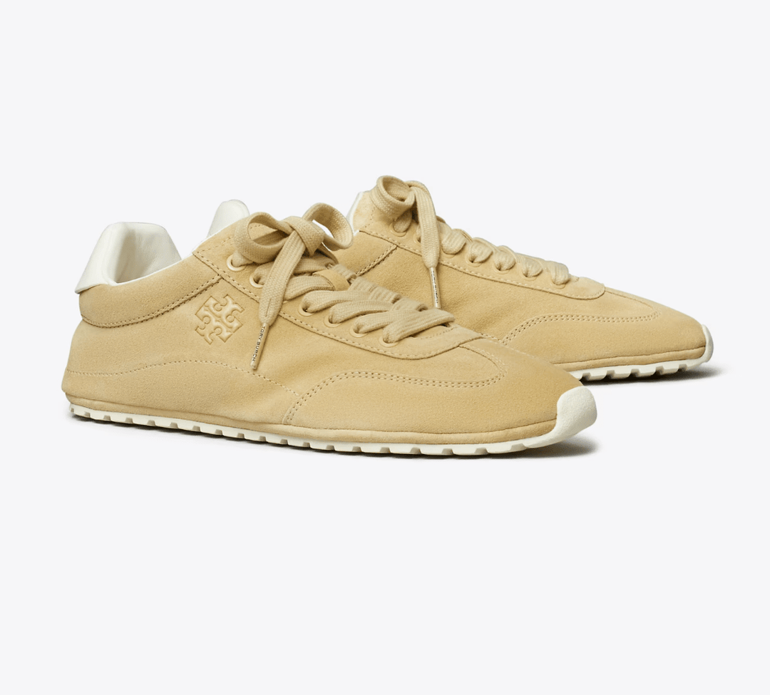 TORY BURCH FIELD SNEAKER PRALINE/WHITE Shoes | Shop now at Main & Taylor Shoes!