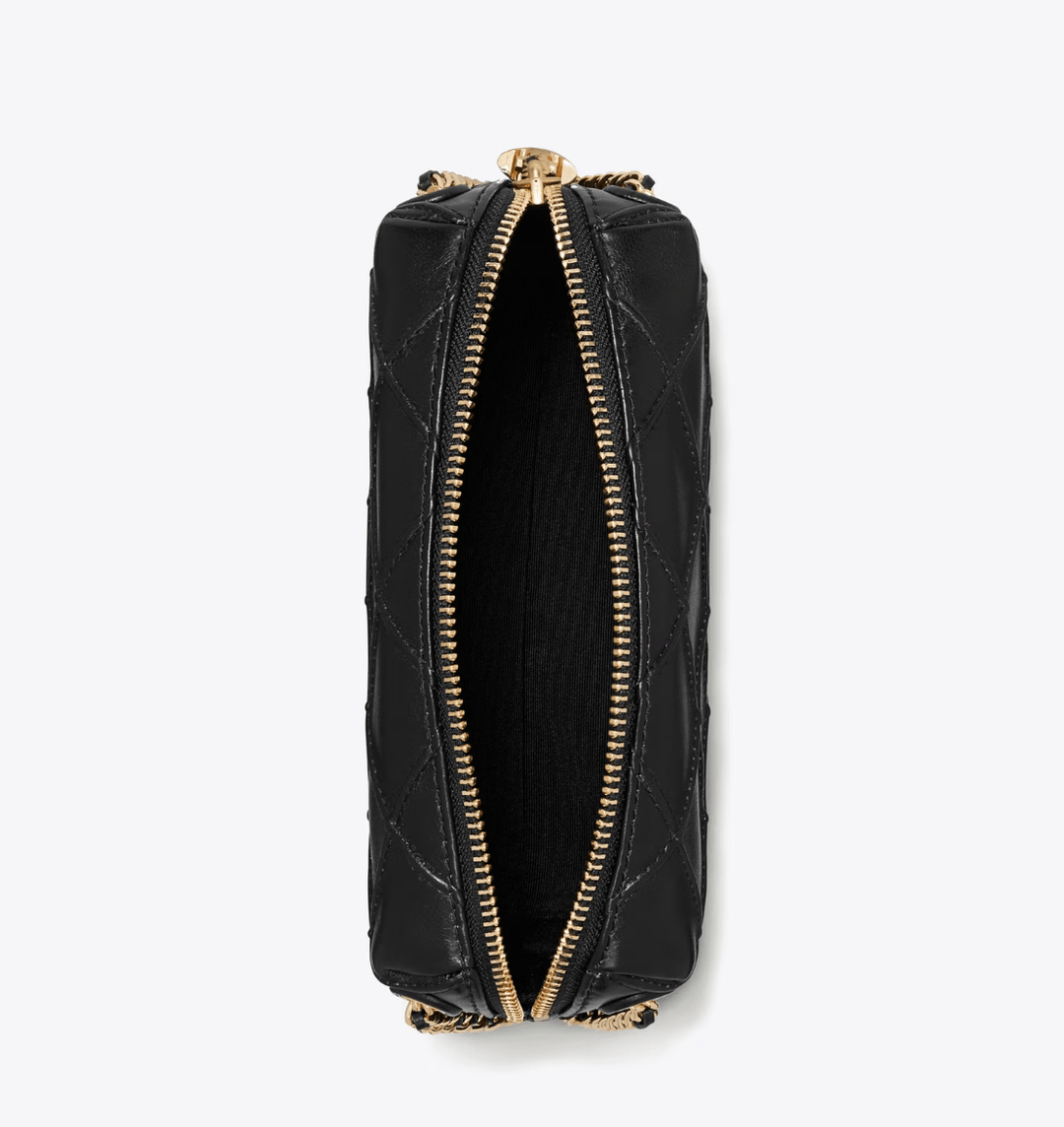 TORY BURCH HANDBAGS FLEMING SOFT CROSSBODY BLACK HANDBAGS | Shop now at Main &amp; Taylor Shoes!