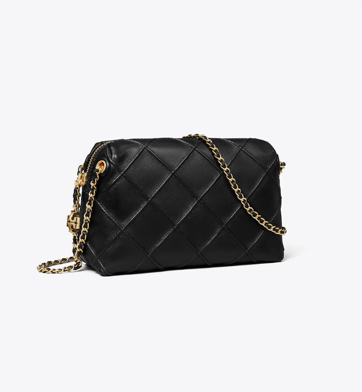 TORY BURCH HANDBAGS FLEMING SOFT CROSSBODY BLACK HANDBAGS | Shop now at Main &amp; Taylor Shoes!