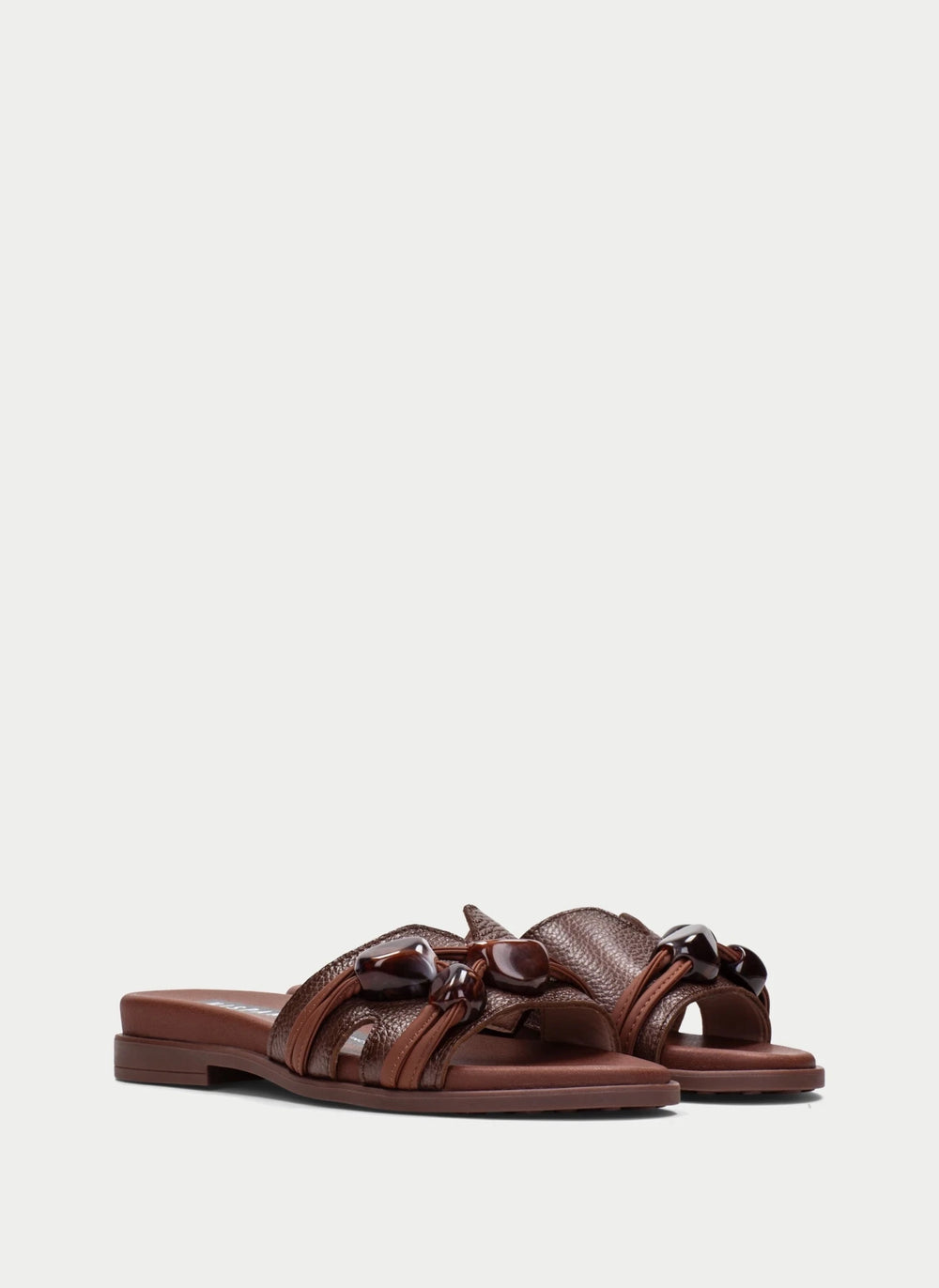 Hispanitas BALI AVELLANA (HAZELNUT) MULE Shoes | Shop now at Main & Taylor Shoes!