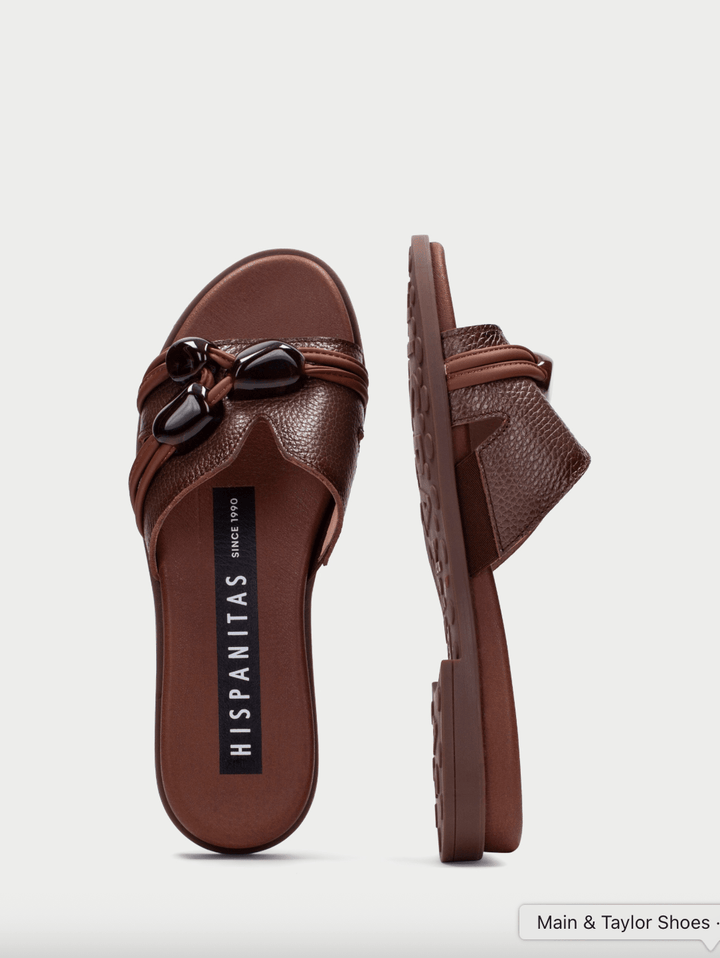 Hispanitas BALI AVELLANA (HAZELNUT) MULE Shoes | Shop now at Main &amp; Taylor Shoes!
