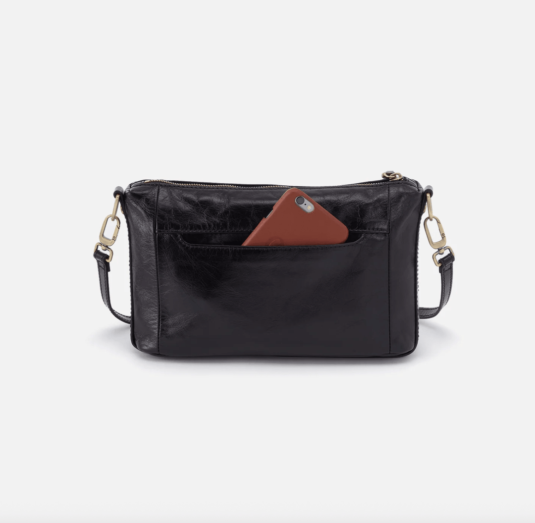HOBO DARCY CARRY - ALL BLACK CROSSBODY HANDBAGS | Shop now at Main &amp; Taylor Shoes!