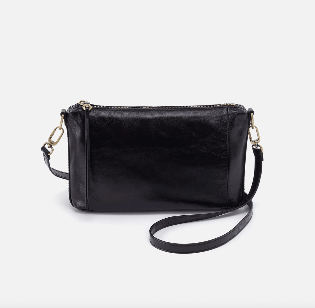 HOBO DARCY CARRY - ALL BLACK CROSSBODY HANDBAGS | Shop now at Main &amp; Taylor Shoes!