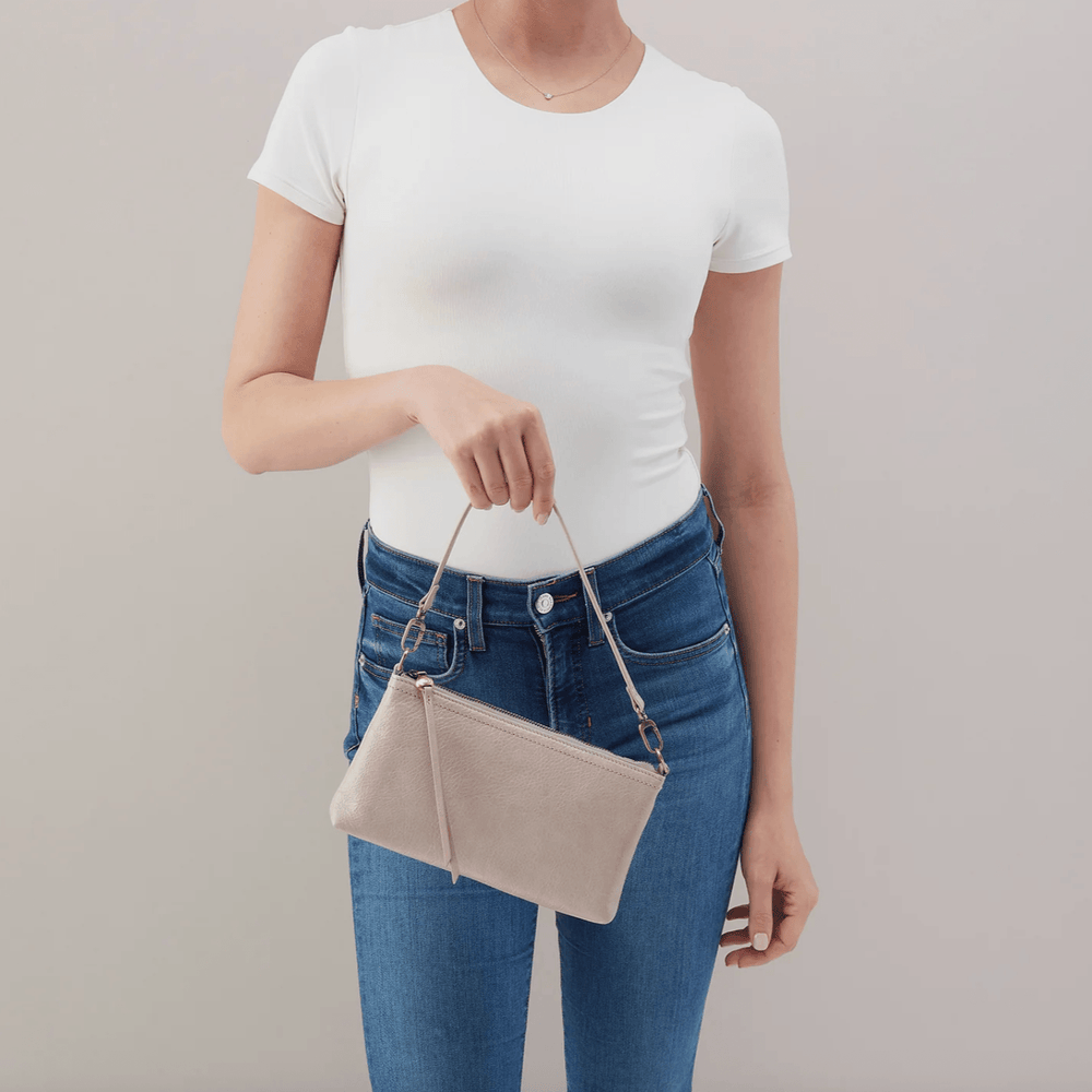 HOBO DARCY STONE GLOSS CROSSBOY HANDBAGS | Shop now at Main & Taylor Shoes!